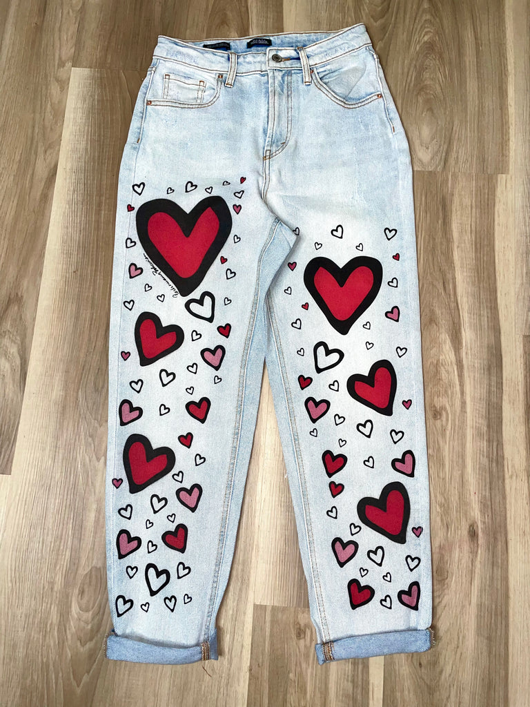 Perfectly imperfect Love Denim Pant