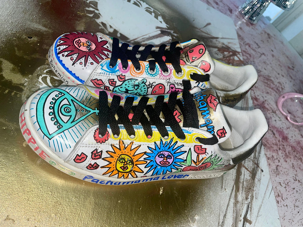 Stan’s graffiti sifri hippie sneakers