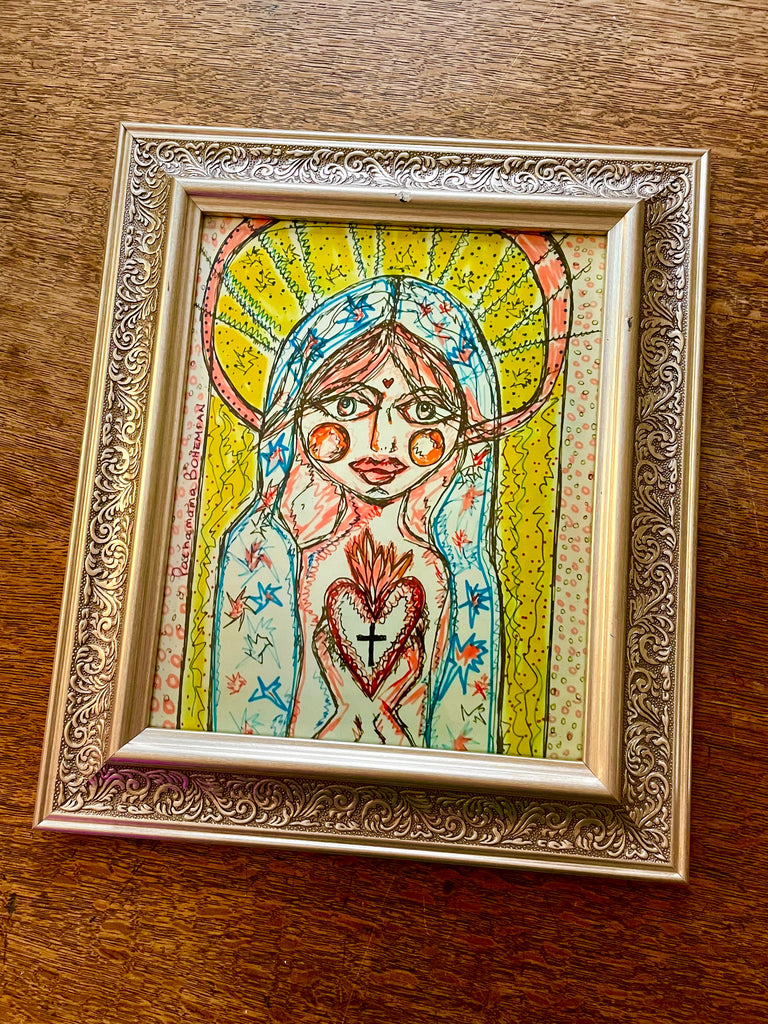 ILLUSTRATION PRINT Virgen de Fatima