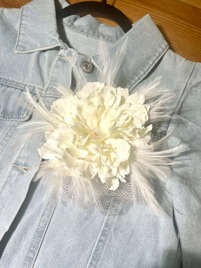 Dreaming Mary blessed princess Denim Jacket.