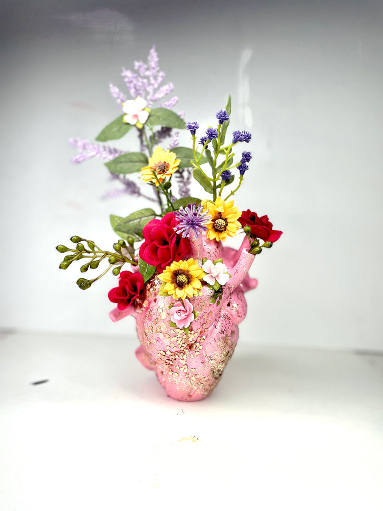 Anatomical LOVE Pink Vase