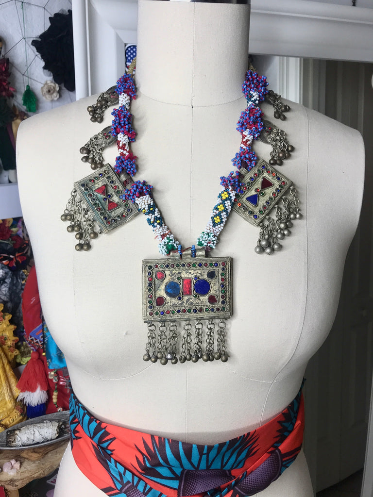 New Vintage Afghan Necklace