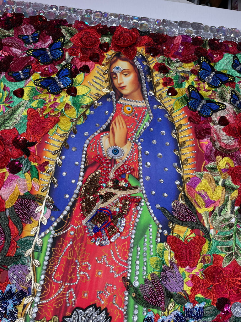 Canvas Guadalupana LOVE FOREVER Extra Large