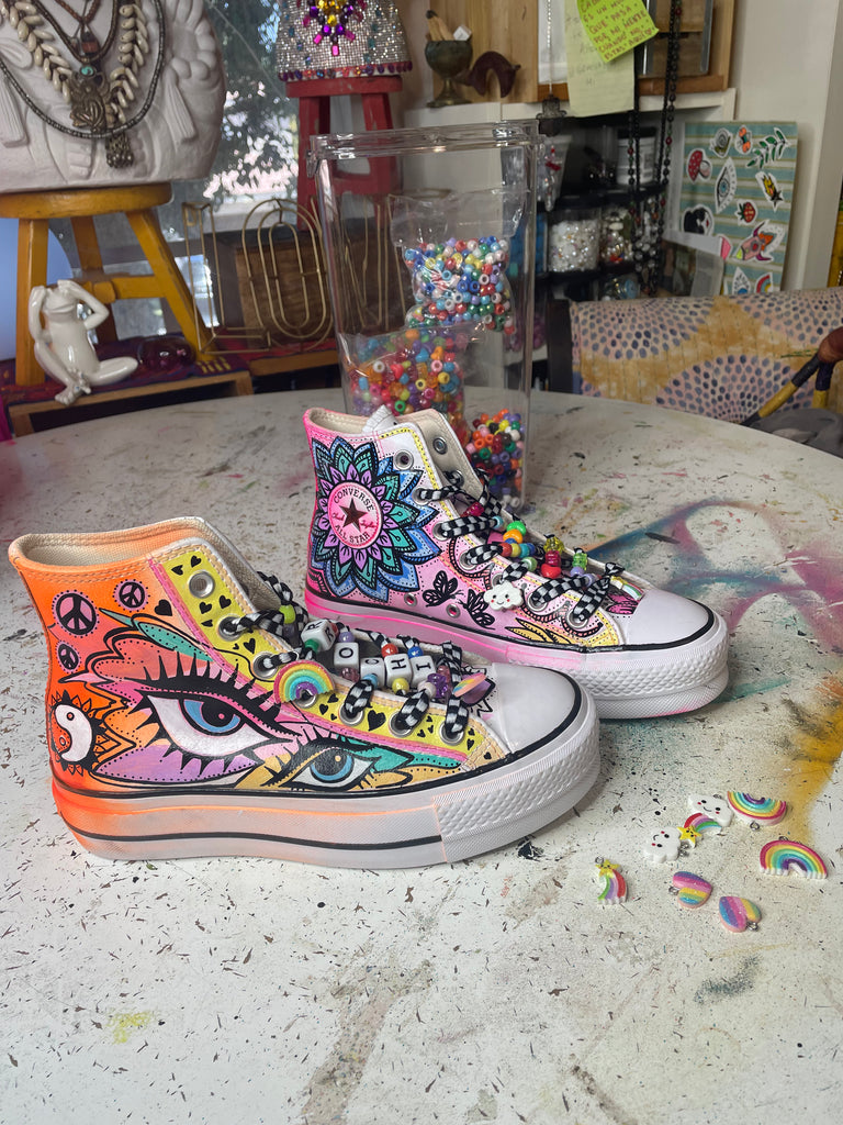 Converse with your name hotsell