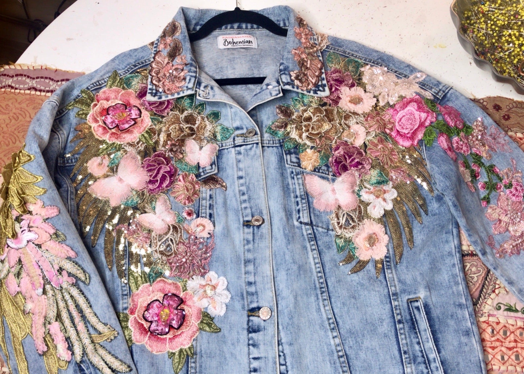 y2k.d.i.a.ダイヤ♡ハートフェザーローズ柄刺繍☆スカジャン☆ジャケット☆ 楽天市場】朧 おぼろ スカジャン 和柄 メンズ 鳳凰 刺繍 スーベニア