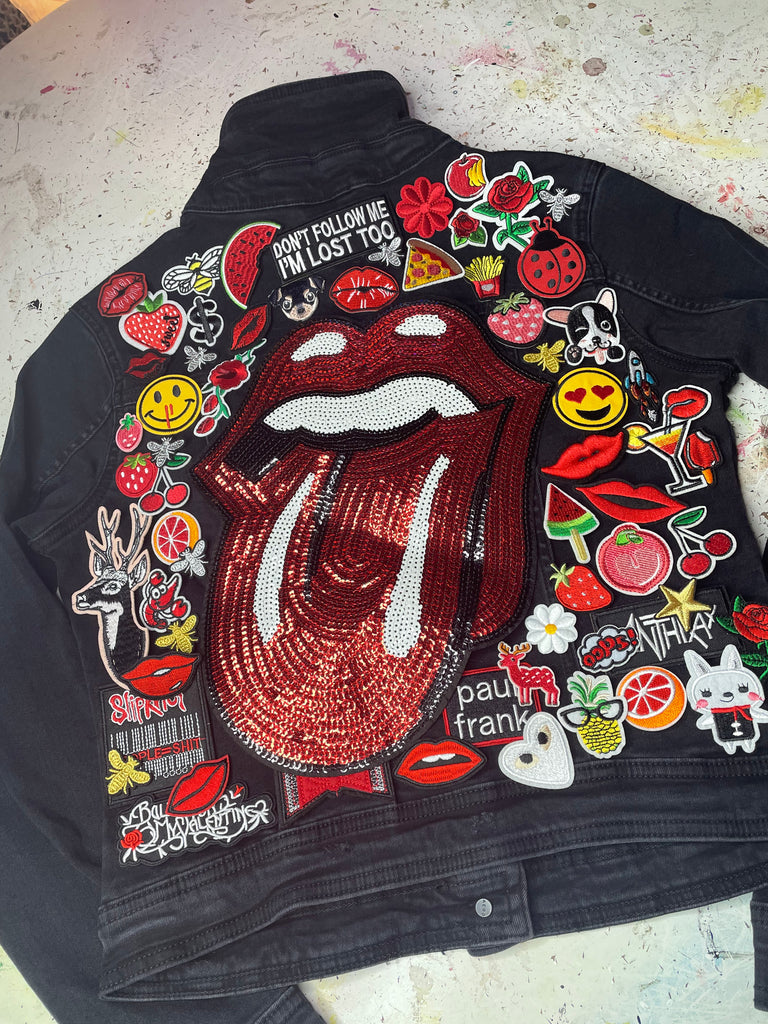 Rock Rolling Stones Denim Jacket regular style
