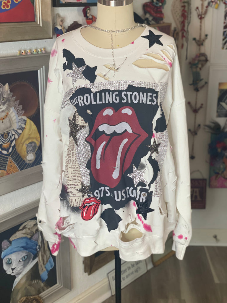Vintage rolling 2025 stones sweatshirt