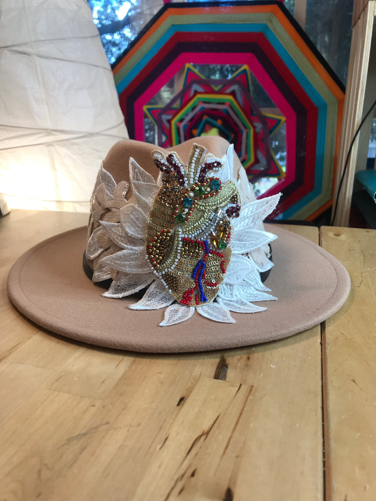 Mad Hatter Cowboys and Feathers HAT