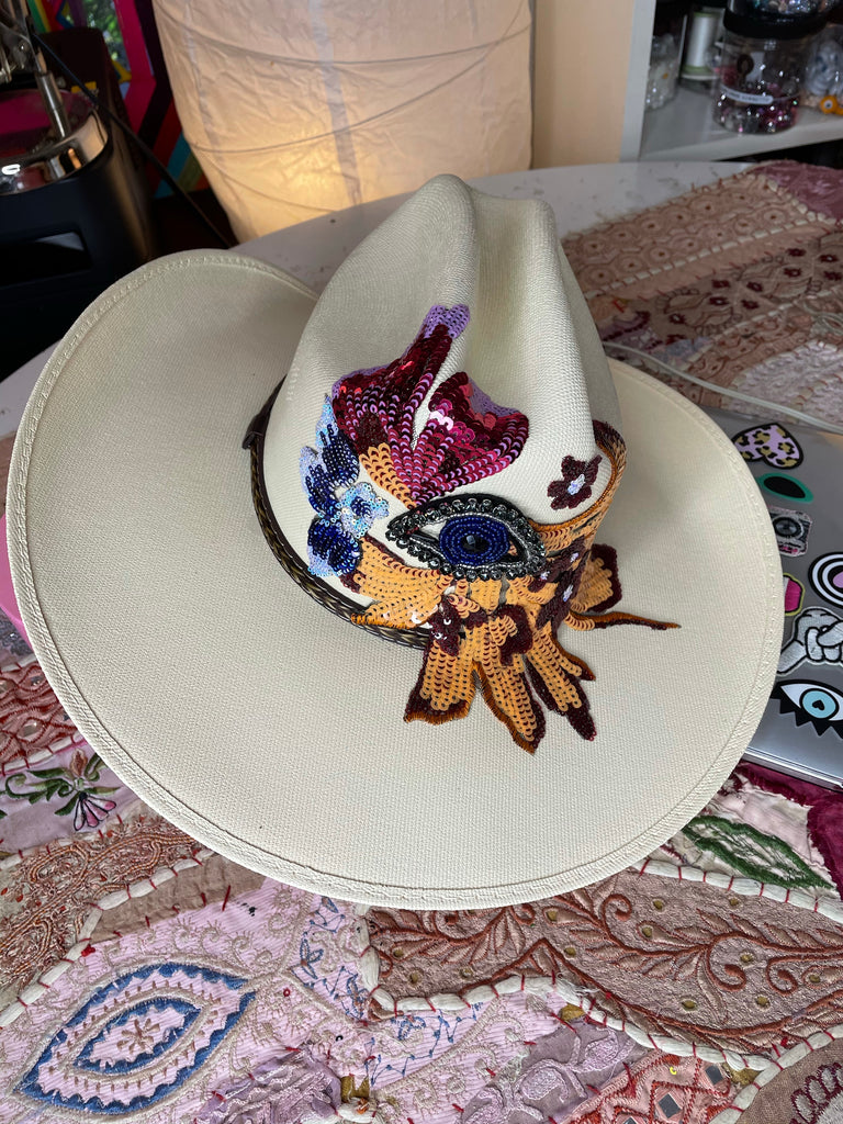 Mad Hatter Cowgirl hat